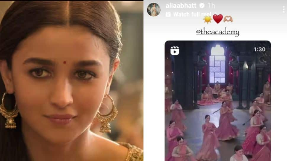 Alia Bhatt's 'Ghar More Pardesiya' from 'Kalank' earns special recognition from Academy