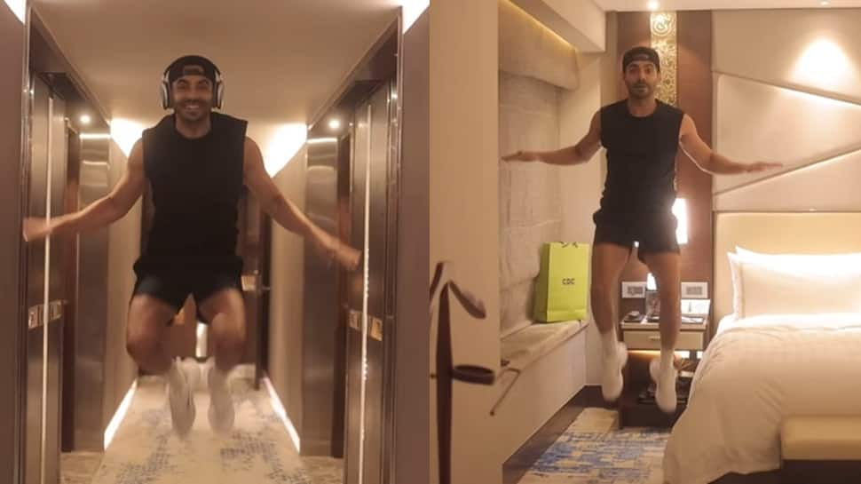 Aparshakti Khurana shows hilarious glimpse of his butterfly, fans go crazy