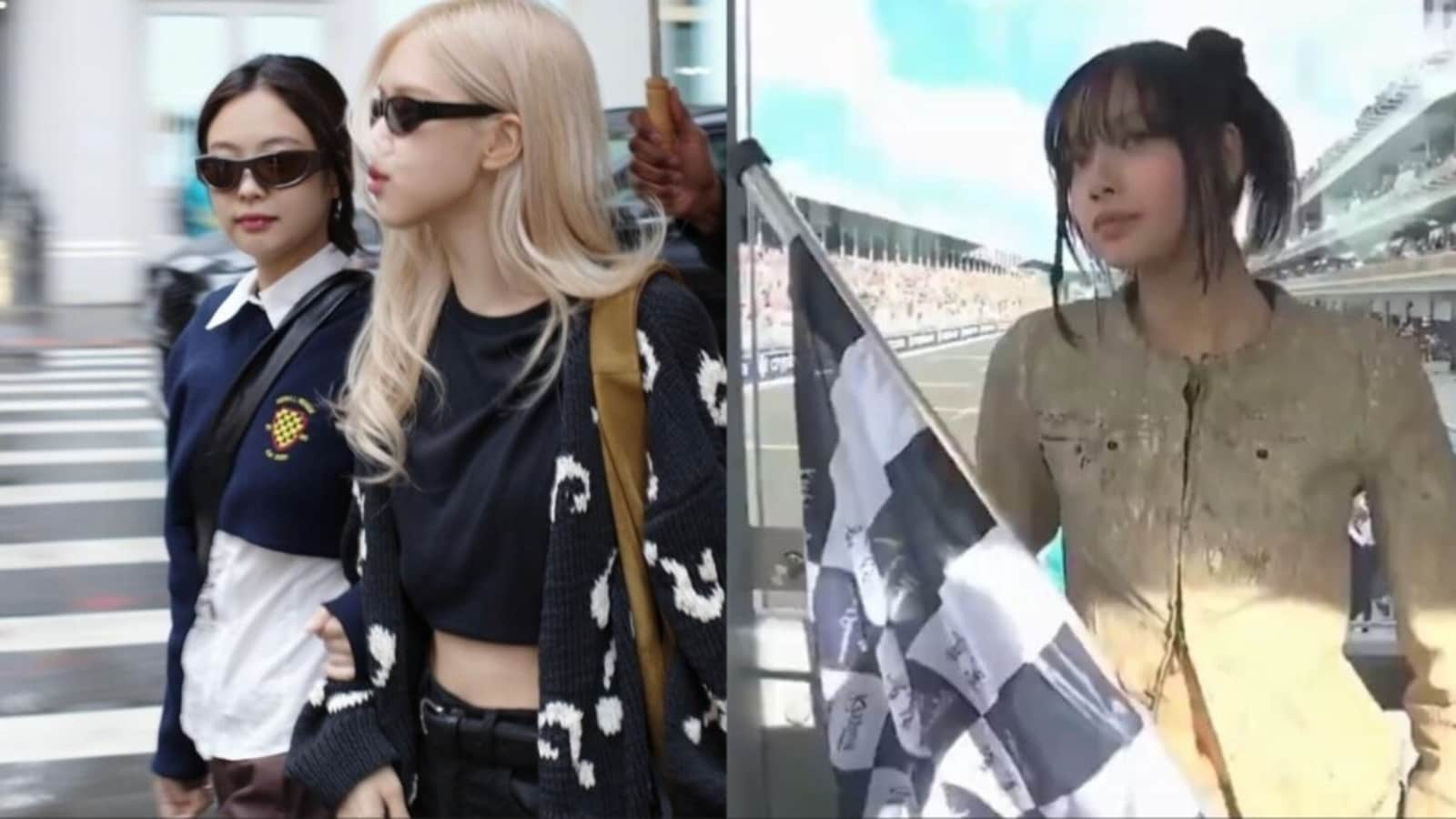 BLACKPINK’s Jennie and Rose go for a walk, eat sweets in New York;  Lisa was spotted at the F1 Miami Grand Prix.  view photos