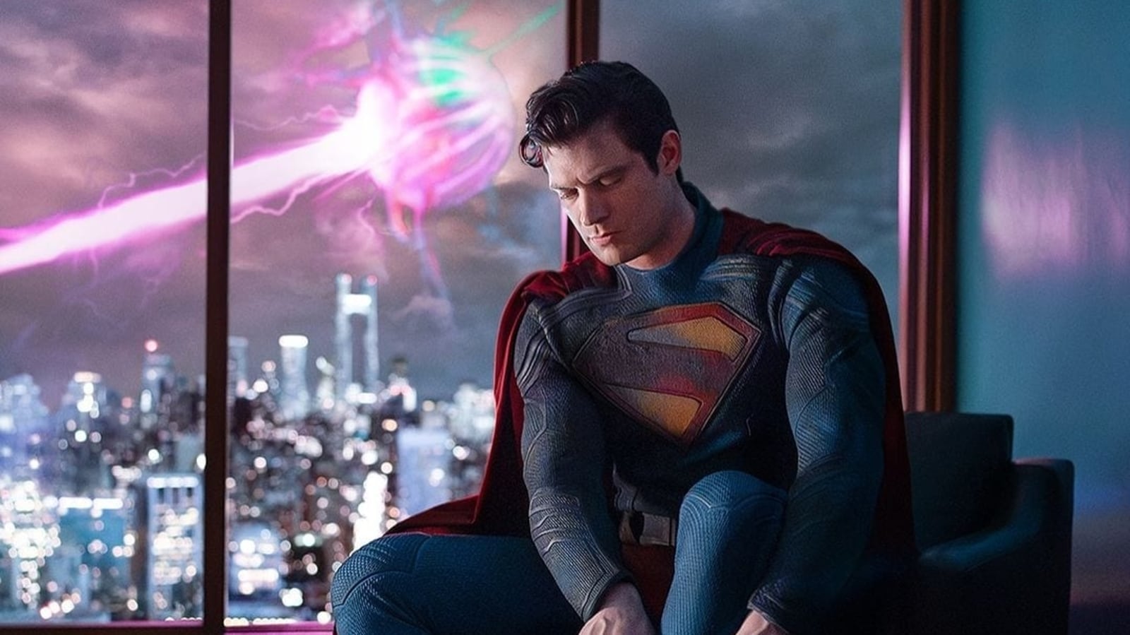 Check out David Corenswet’s Superman!  James Gunn gives first look at Man of Steel’s new suit