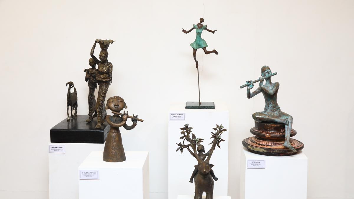 Chennai | 50 Indian sculptors displayed their work at this art exhibition