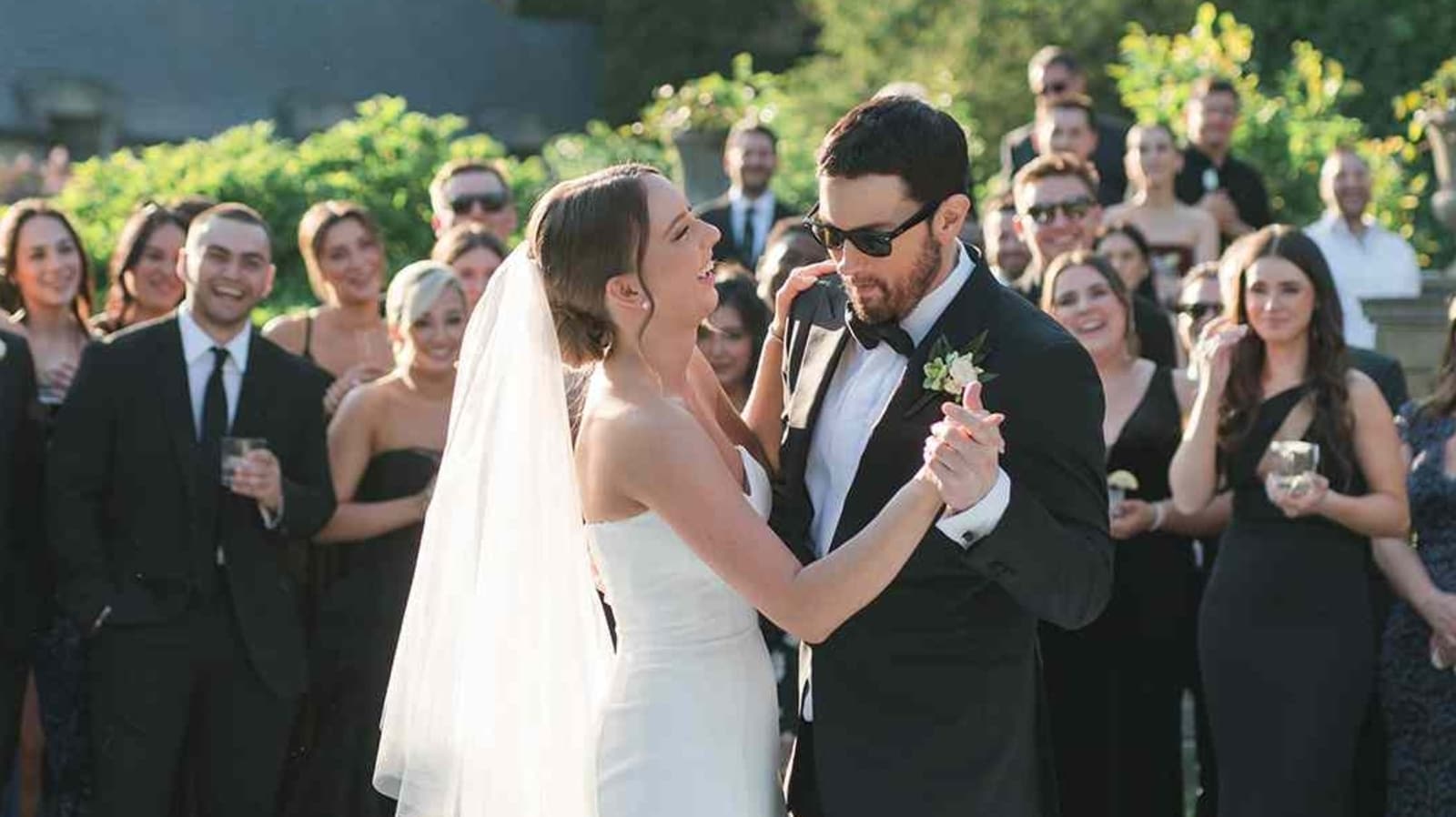 Eminem shares sweet dance moment with his daughter Hailey Jade at her wedding;  see picture