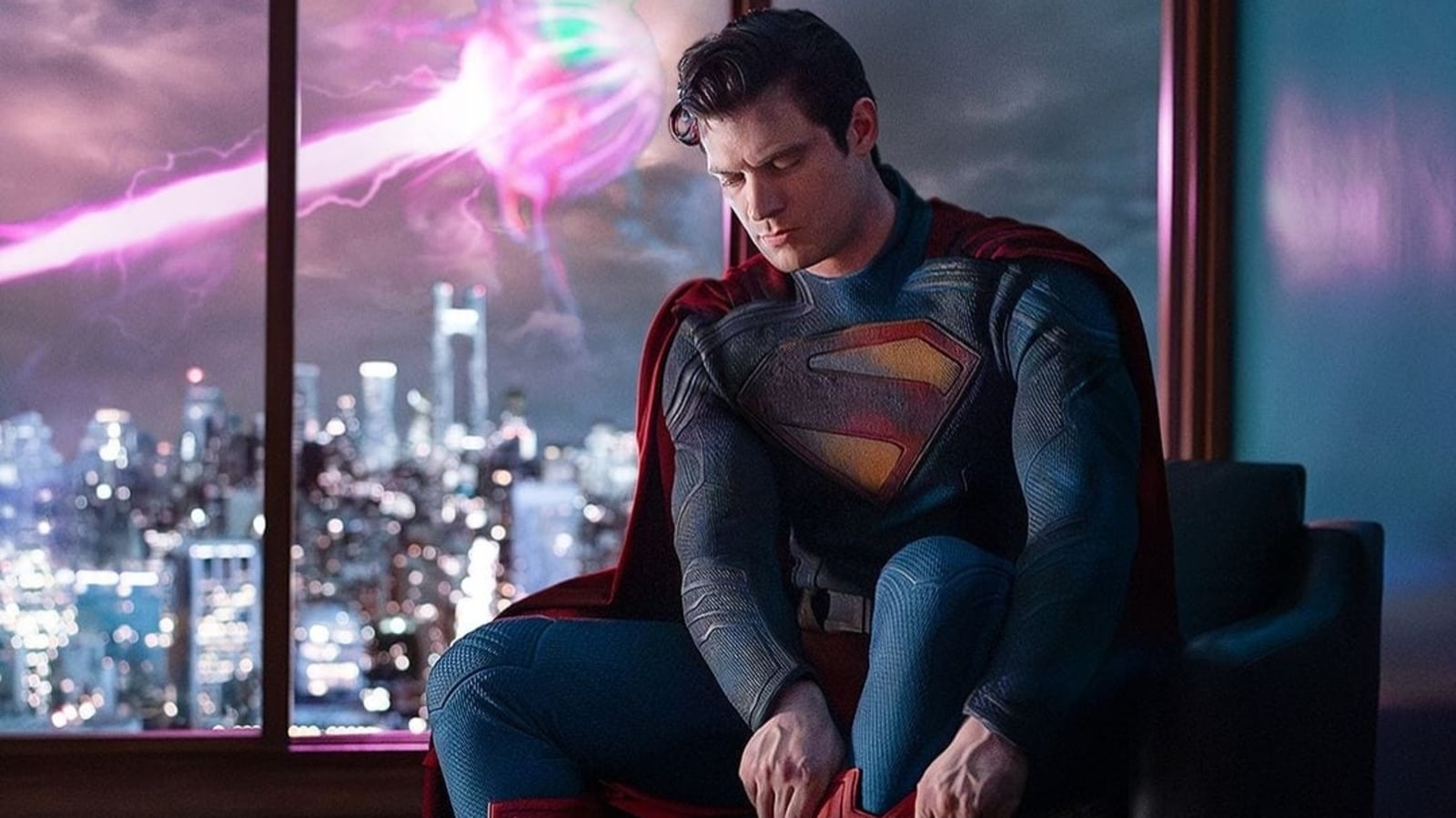 James Gunn and David Corenswet’s Superman brings back the iconic S curl and trunks