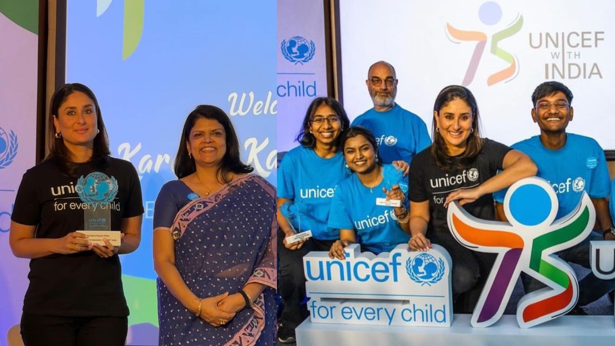 Kareena Kapoor UNICEF India made Kareena Kapoor a national ambassador, the actress said - I am proud... Navbharat (Navbharat)