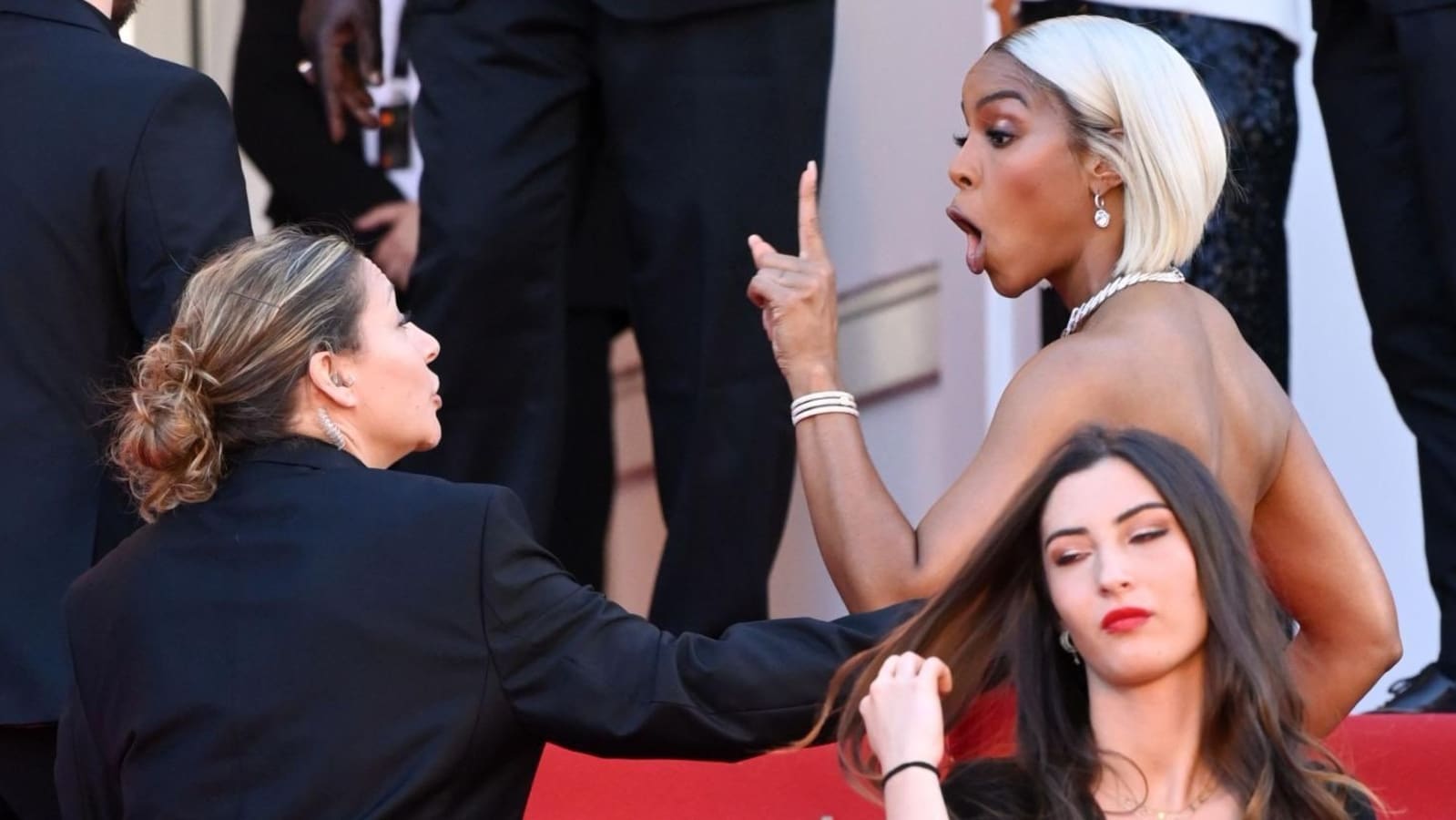 Kelly Rowland breaks silence on viral clash with security guard on Cannes 2024 red carpet