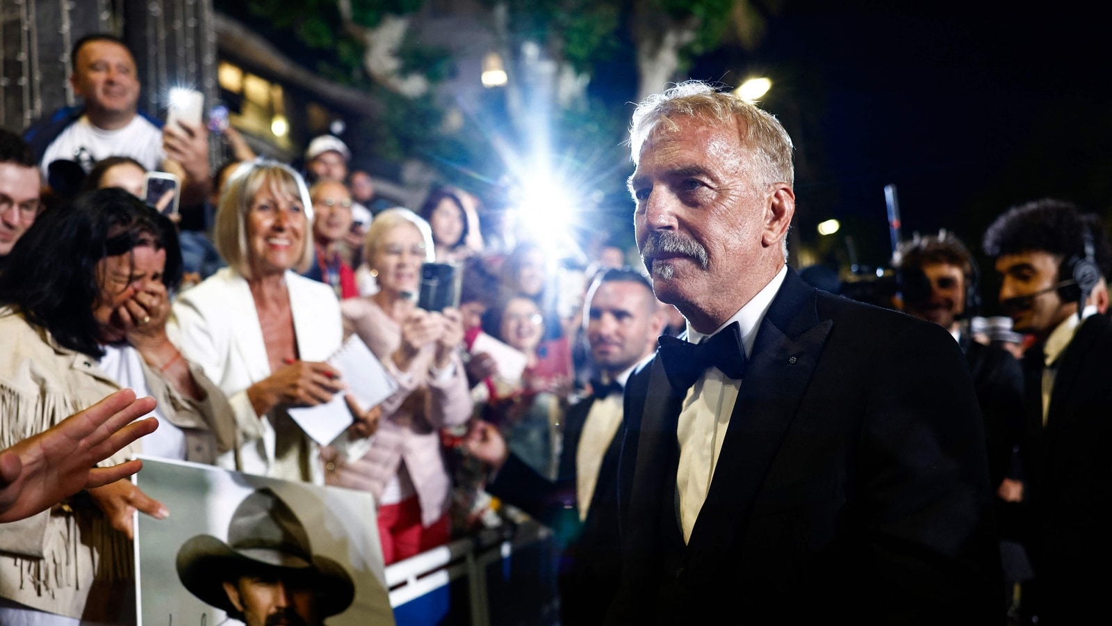 Kevin Costner's film Horizon: An American Saga gets a standing ovation and a walk-out at the Cannes Film Festival