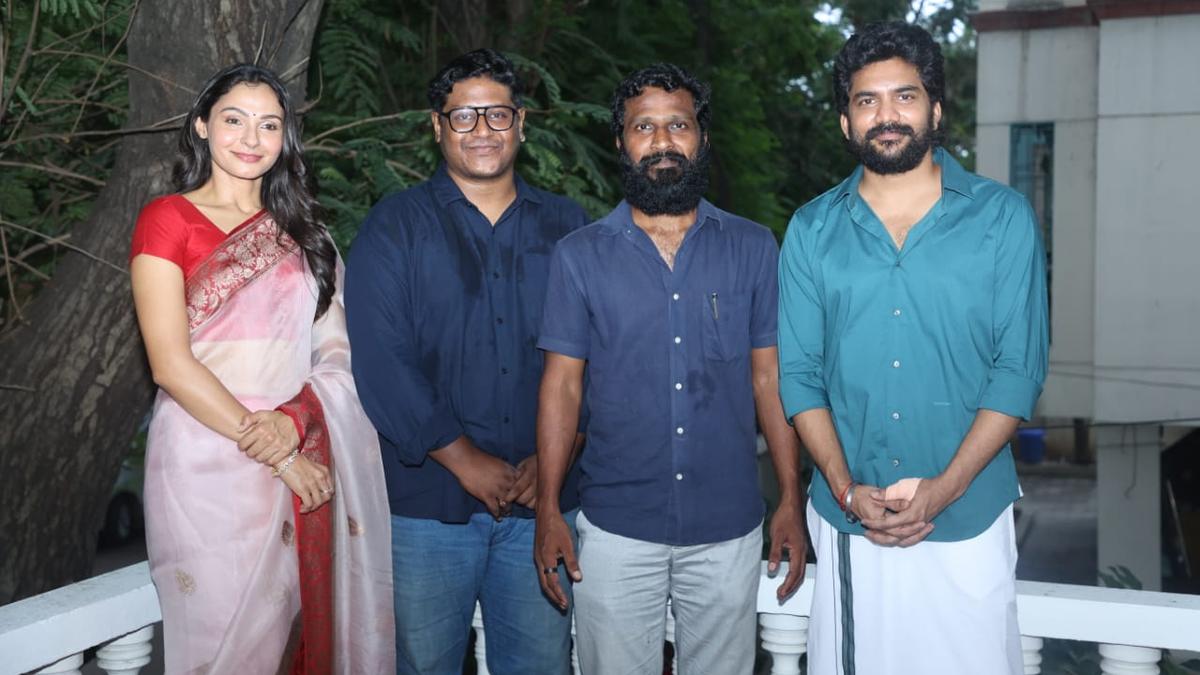 Kevin – Andrea Jeremiah team up for 'Mask';  Vetrimaaran will produce the film