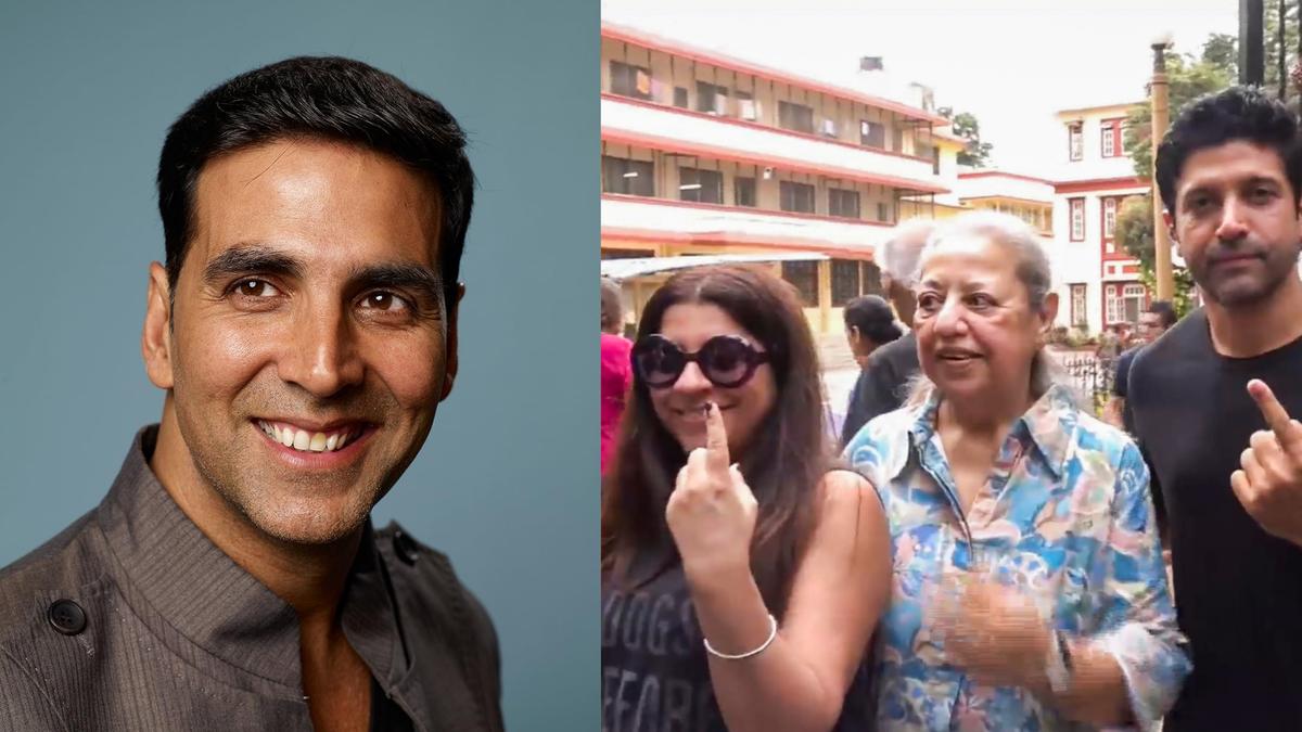 Lok Sabha Elections 2024: Bollywood stars Akshay Kumar, Farhan Akhtar, Rajkummar Rao cast their votes in Mumbai