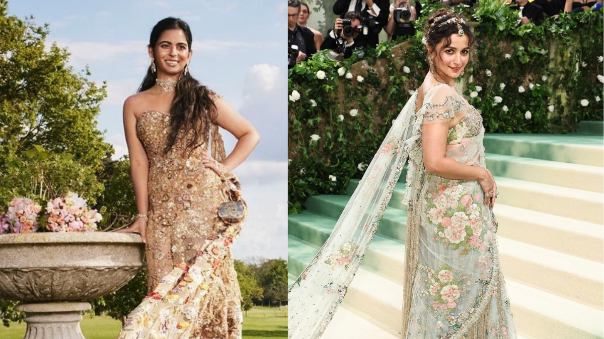 Met Gala 2024 |  Met Gala 2024 kicked off, Alia Bhatt in desi style, Isha Ambani in saree gown.  Navabharata (Navabharata)