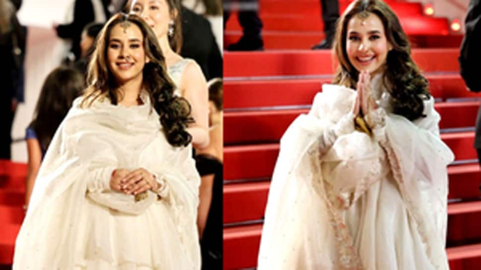 Punjabi singer Sunanda Sharma debuts on Cannes red carpet, performs at Bharat Parv