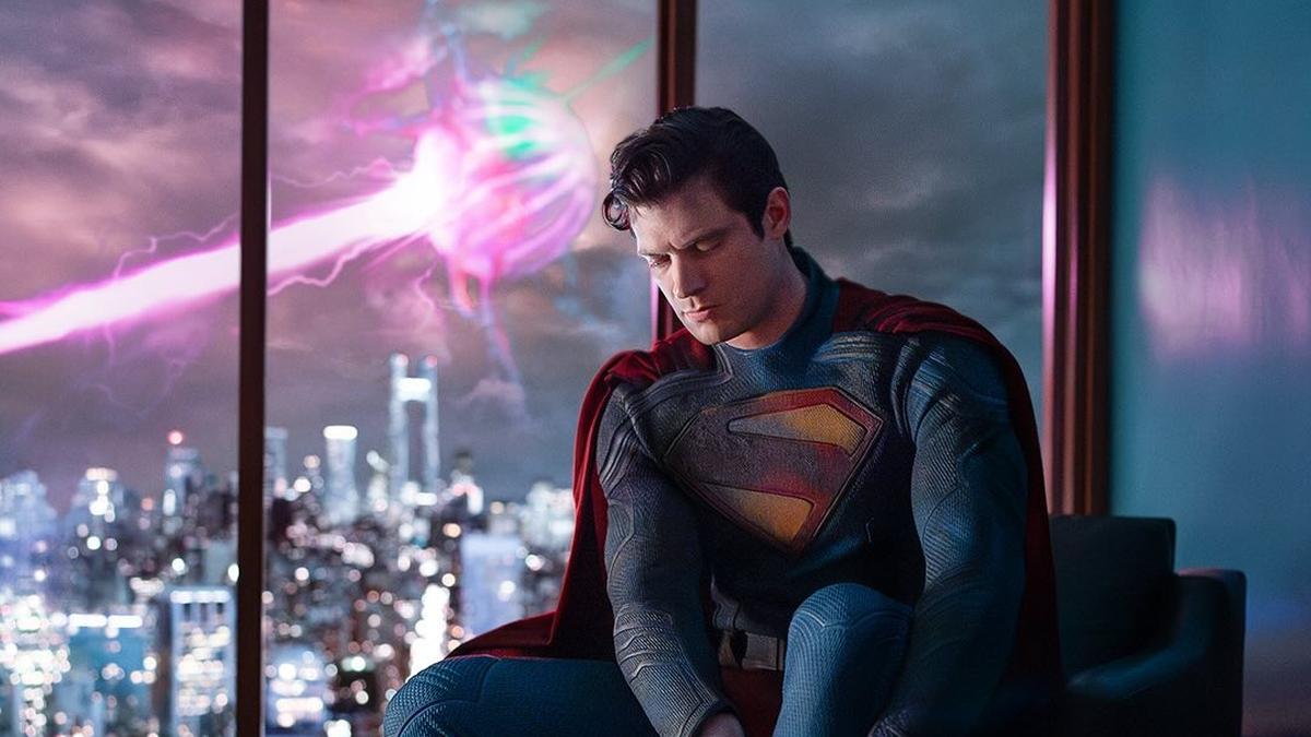 'Superman': James Gunn releases first look at David Korenswet as the new Man of Steel