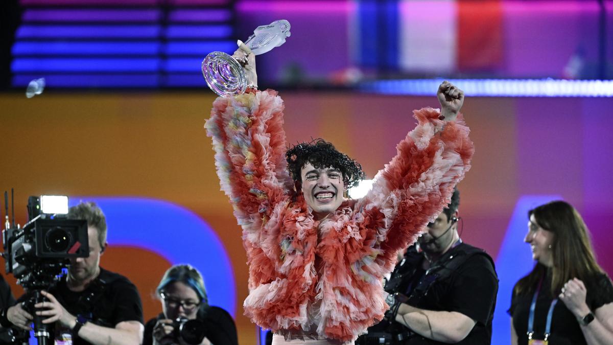 Switzerland's Nemo wins 68th Eurovision Song Contest after Gaza protests