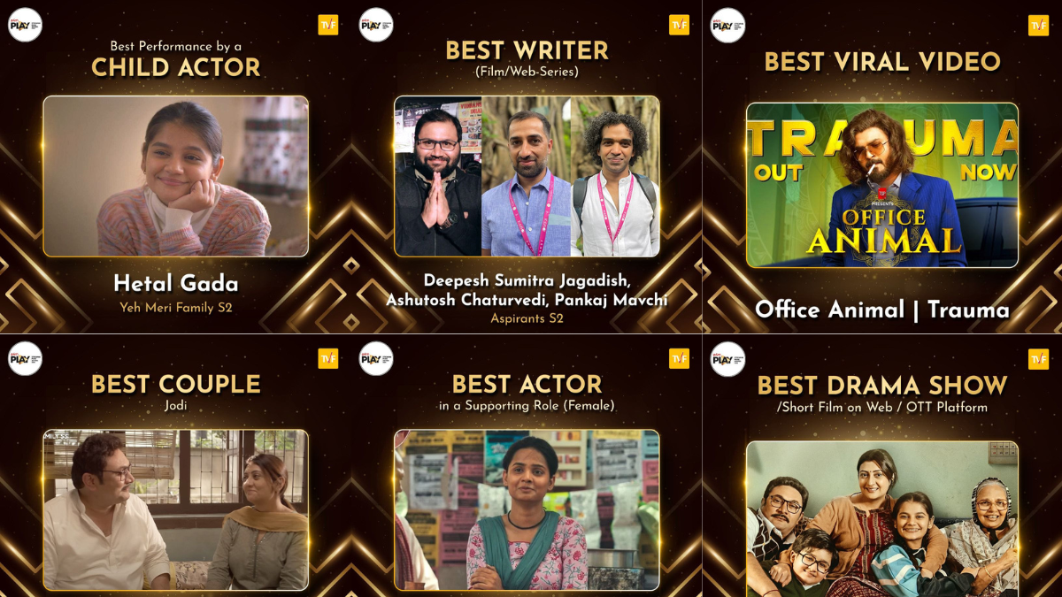 , TVF won big at the e4m Play Awards, winning 19 awards in various categories.  Navabharata (Navabharata)