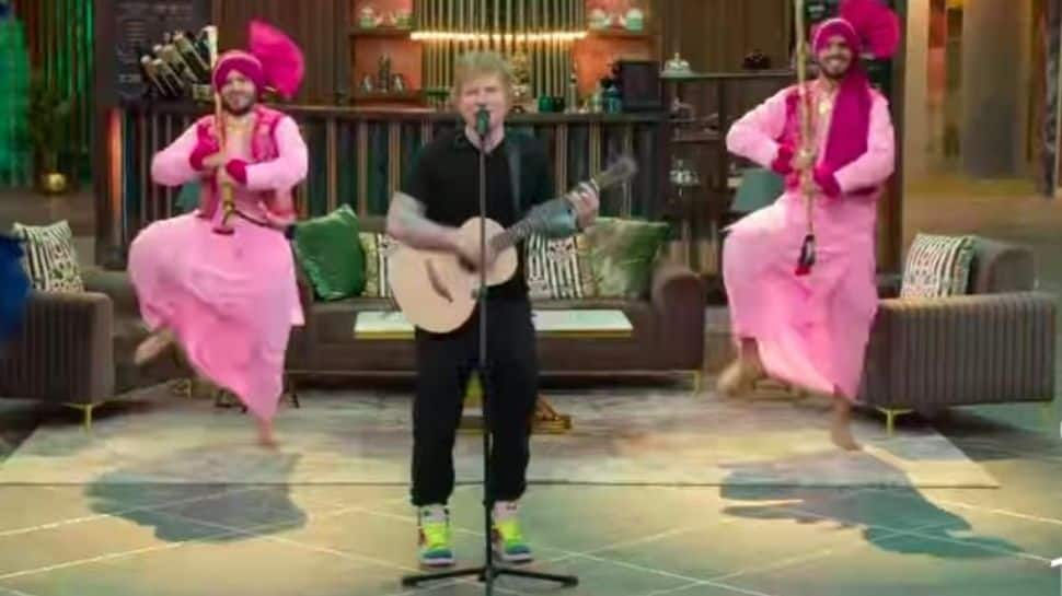 The Great Indian Kapil Show: Ed Shreen sings Bhangra remix of Shape of You, repeats Shah Rukh's iconic dialogue