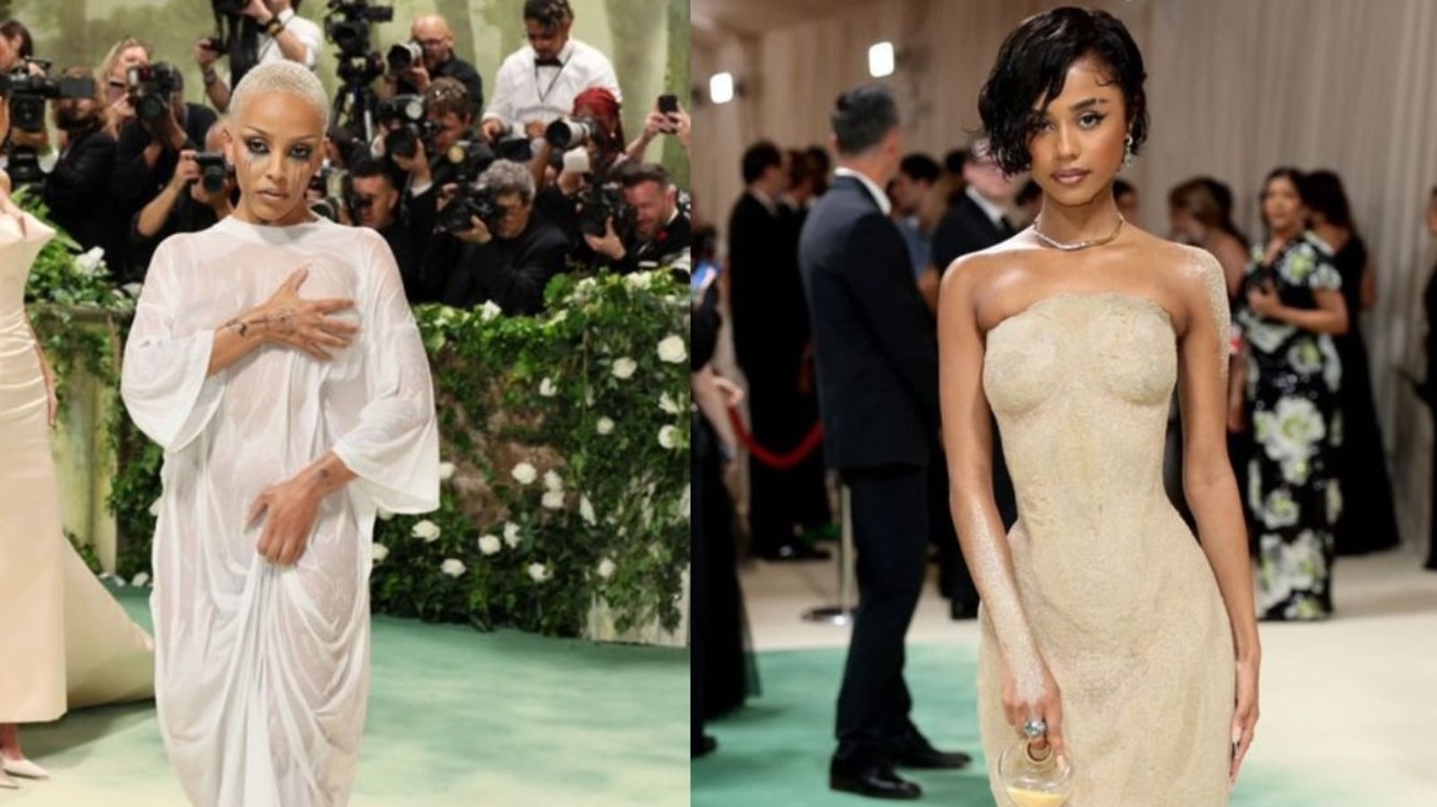 The best and weirdest moments of the Met Gala 2024: From Kim's waist to Doja's wet shirt, Cardi's dress drama, Lana's spider webs