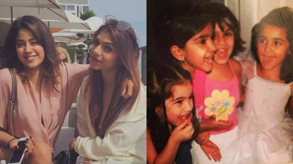 Throwback pictures of Heeramandi star Sharmin Sehgal with Janhvi Kapoor, Sara Ali Khan break the internet