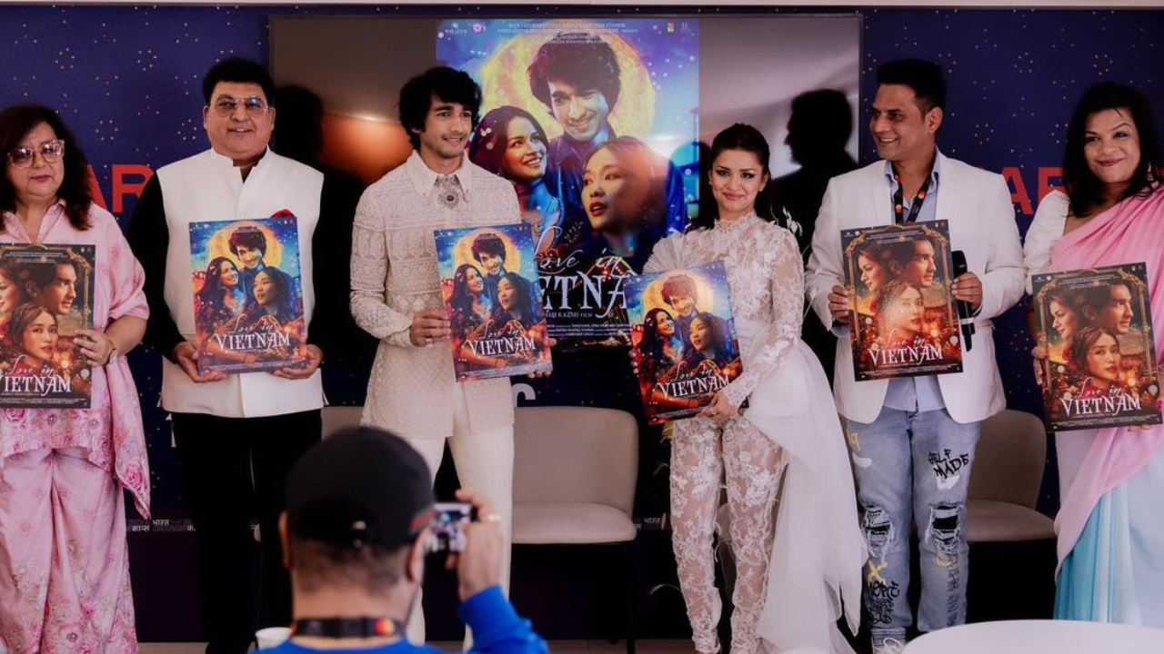 , poster of ‘Love in Vietnam’ released in Cannes 2024, Shantanu Maheshwari will fall in love with Avneet Kaur – Punjabi News |  Live News in Hindi |  Latest Hindi News