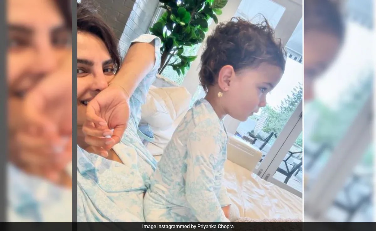 On This Pic Of Priyanka Chopra And Daughter Malti Marie, Nick Jonas Wrote: