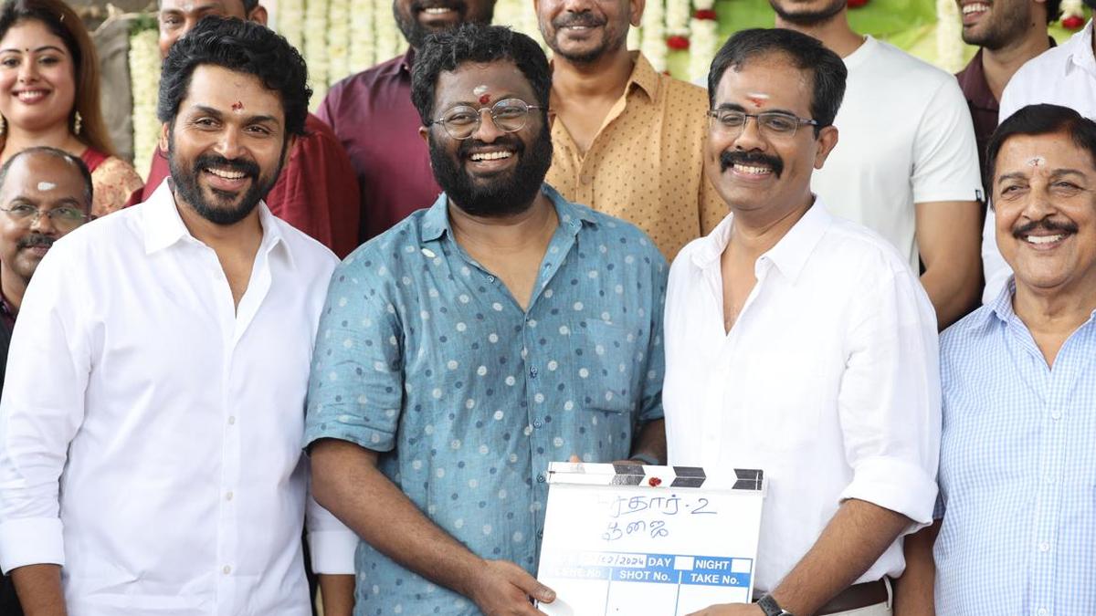 Karthi's 'Sardar 2' begins production with pooja ceremony; shooting to begin on July 15