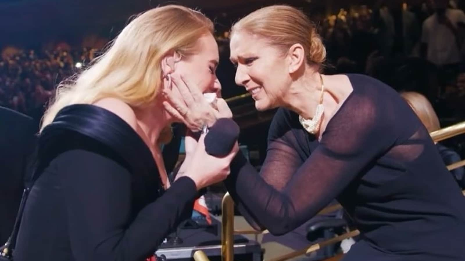 Adele pens emotional note thanking Celine Dion for attending Las Vegas show: Words will never be able to express what you mean...