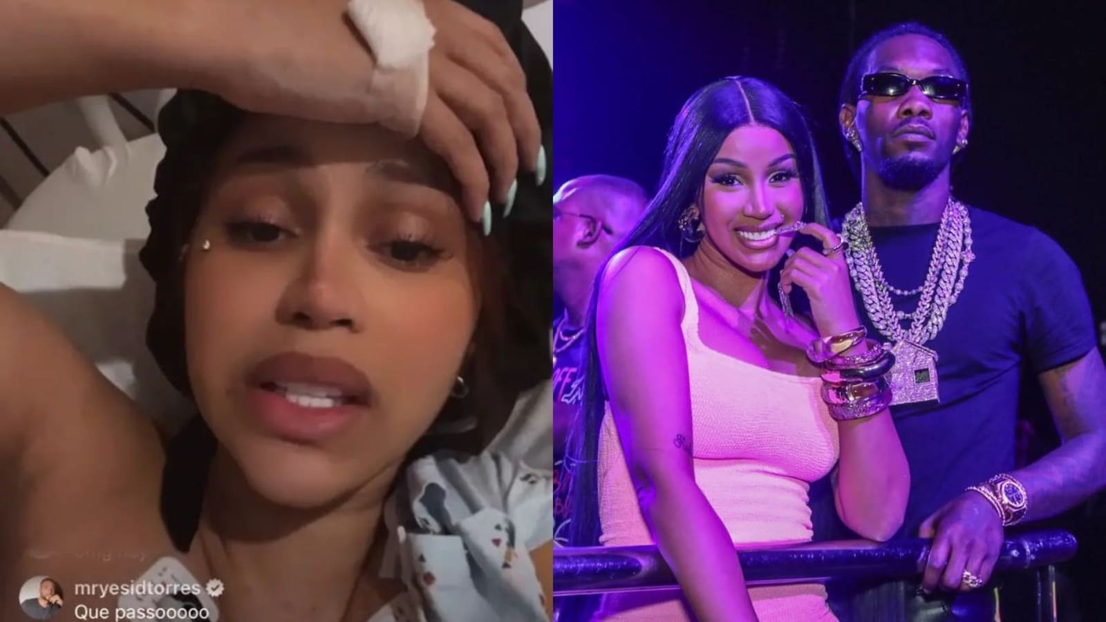 Cardi B hospitalized after beating ‘dirty, egotistical’ husband Offset; Music festival performance canceled