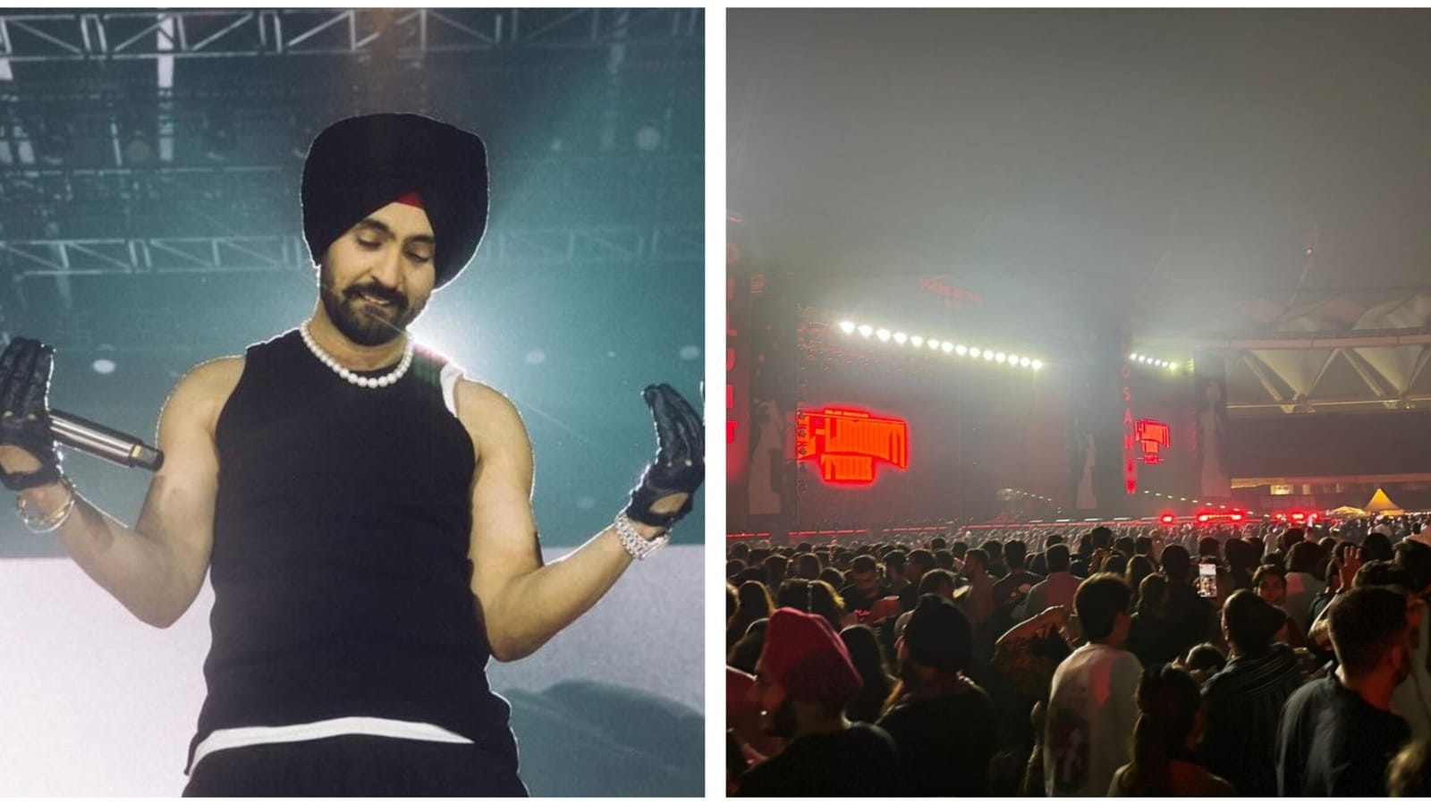 Diljit Dosanjh’s fans disappointed as Dil-Luminati tour concert in Delhi does not start on time