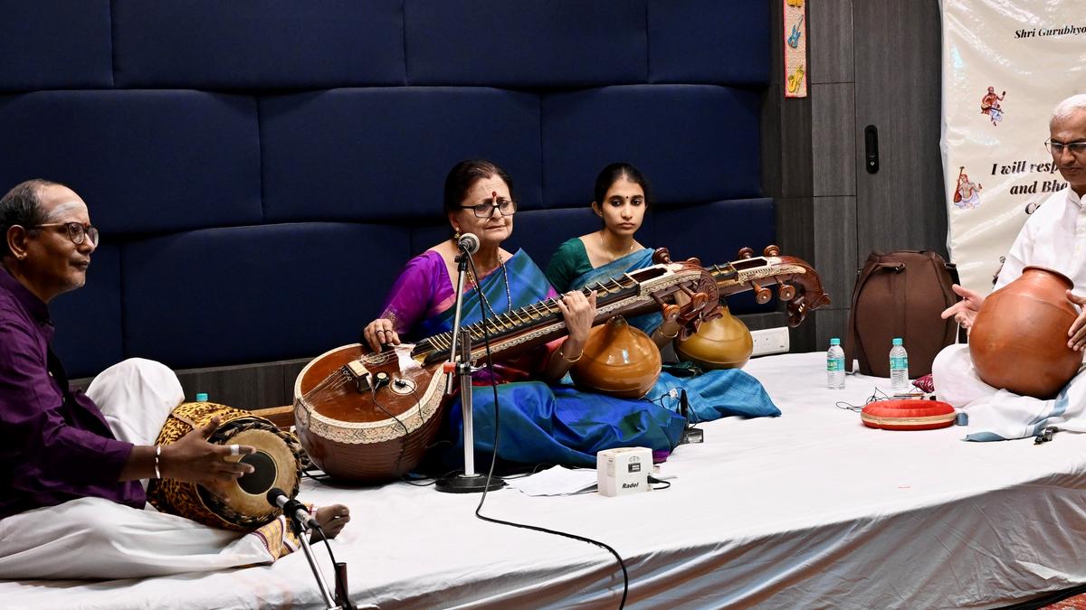 Jayalakshmi Shekhar’s musical program was based on Devi