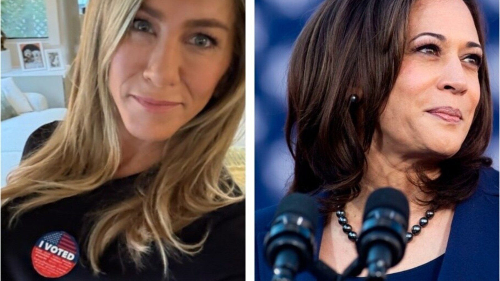 Jennifer Aniston reveals she 'proudly voted for Kamala Harris', urges Americans to end this 'era of fear'