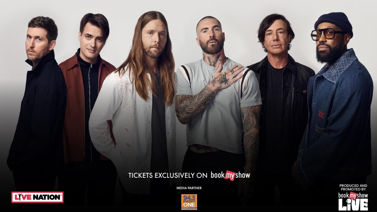 Maroon 5 to hold its first concert in India; Ticket booking details available here