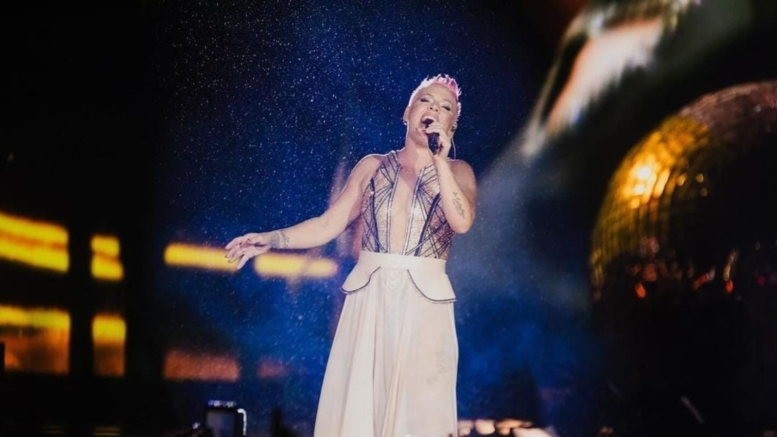 Pink disappoints fans, sparks concerns as she postpones her next four concerts for mysterious reason