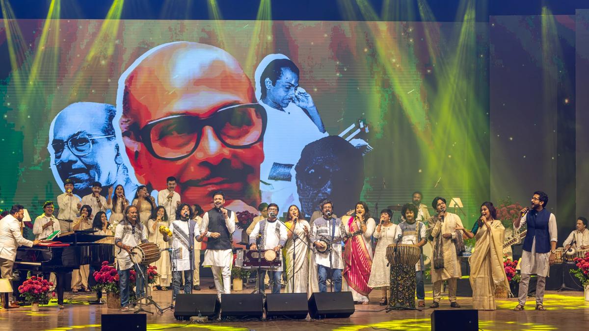 Artists celebrated the 100th anniversary of Ustad Salil Choudhary