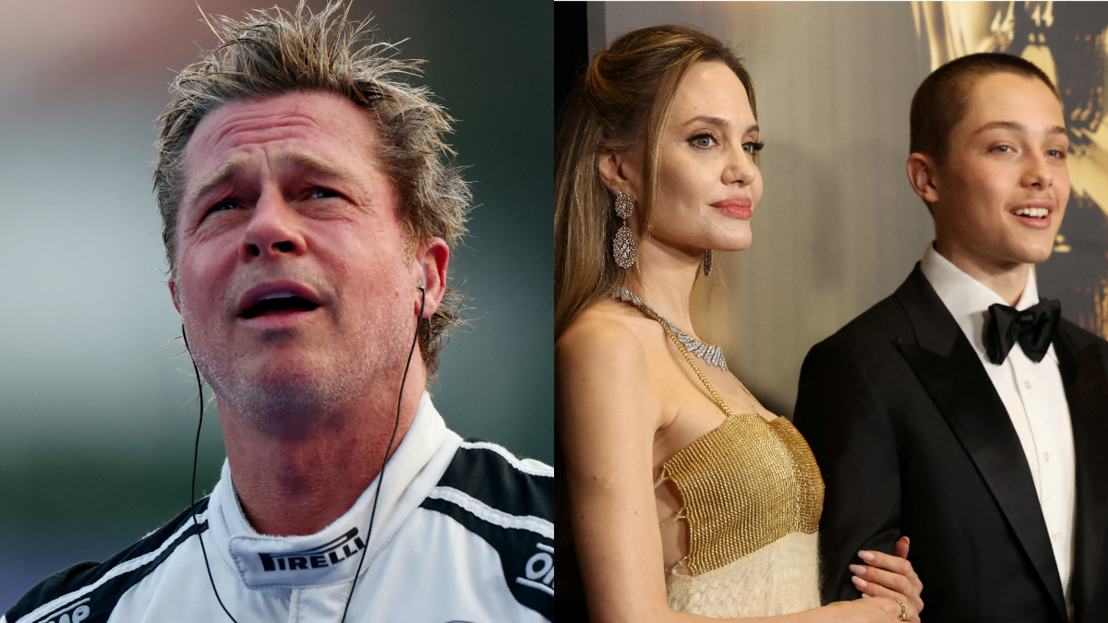 Brad Pitt questions Angelina Jolie's ulterior motives for red carpet appearance with son Knox