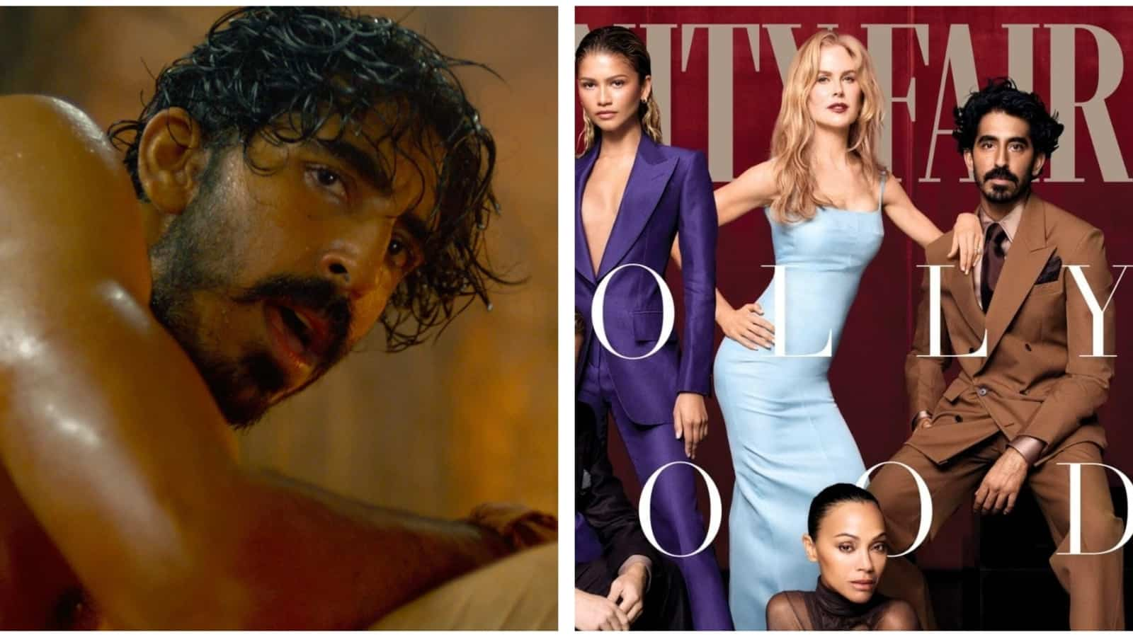 Dev Patel appears on the cover of Vanity Fair magazine with Hollywood stars Nicole Kidman, Zendaya and Zoe Saldana