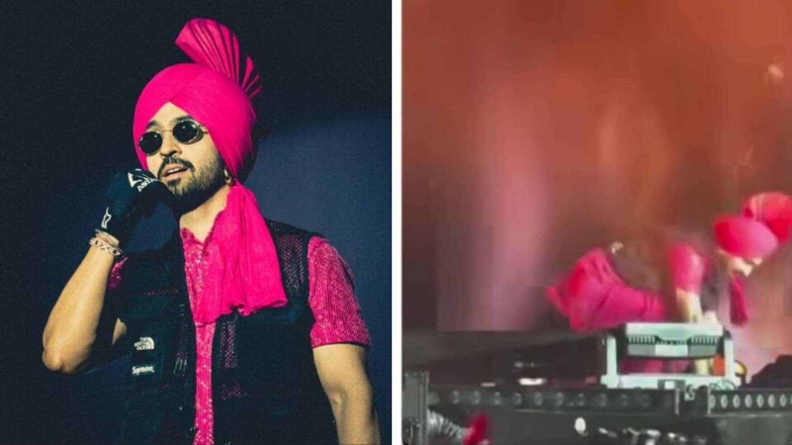 Diljit Dosanjh falls on stage during Ahmedabad concert; Fans remember his 2013 fall: ‘Jab bhi gira hai, double fame mila’