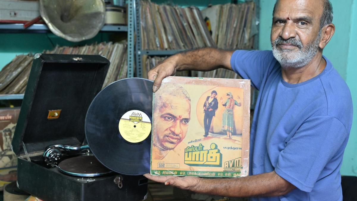 How this man from Coimbatore keeps the vinyl tradition alive