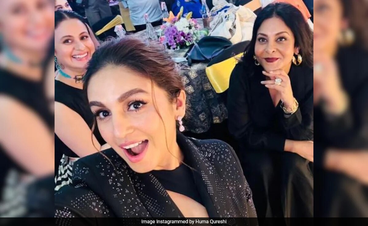 In pictures: Huma Qureshi and her "superwomen" Shefali Shah and Rasika Duggal