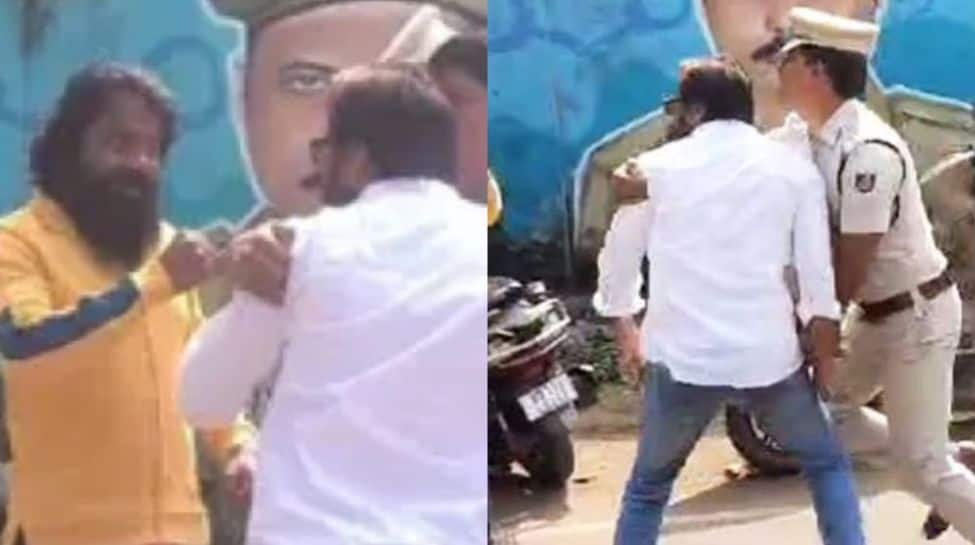 Odia director Bobby Islam and actor Manoj Mishra clash outside DCP office over film title dispute