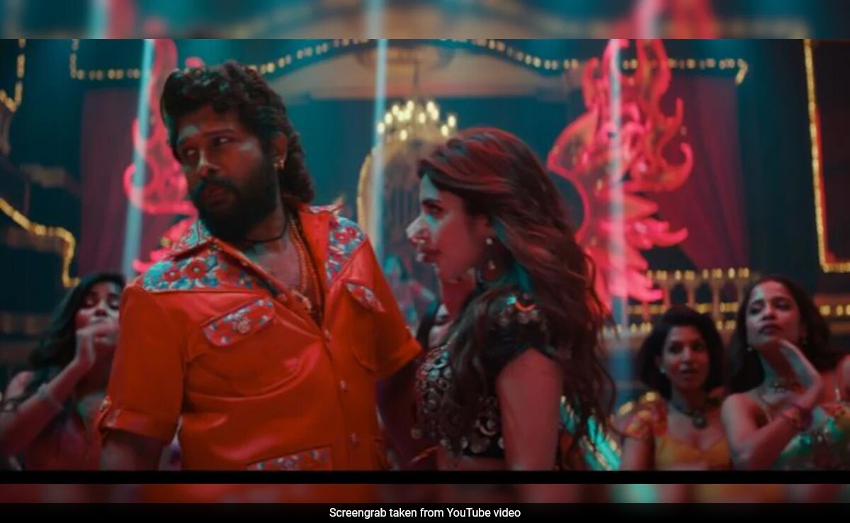 Pushpa 2  Song kisik:Allu Arjun and Sreeleela wear their dance shoes