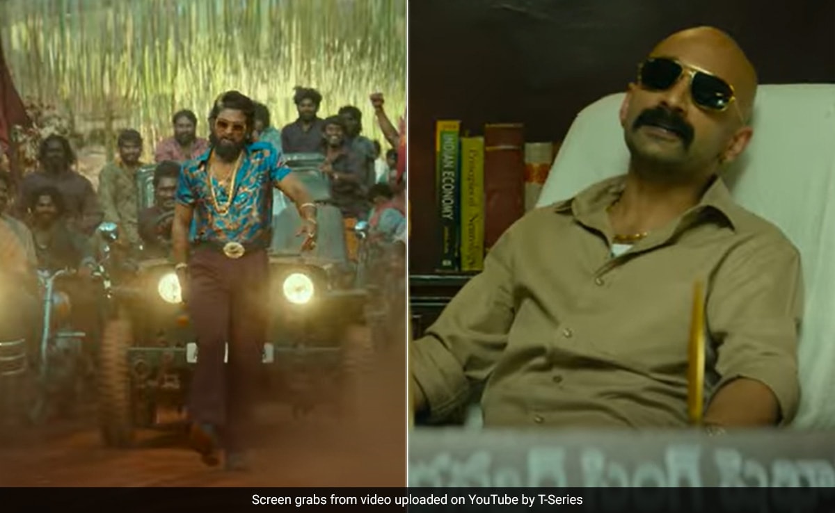 Pushpa 2 Trailer: Allu Arjun and Fahadh Faasil's epic "Party" aka showdown. Bonus-Rashmika Mandanna