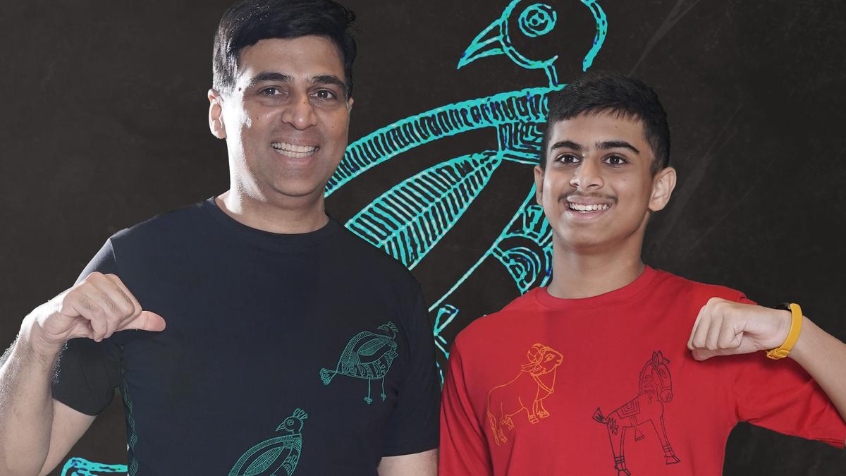 Sai Akhil, son of chess champion Vishwanathan Anand, has launched a clothing collection.