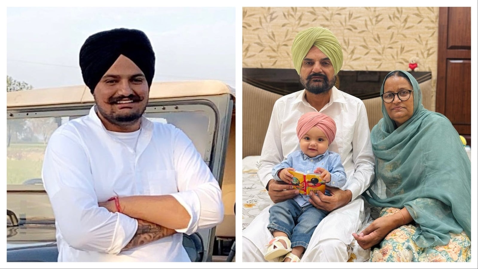 Sidhu Moosewala’s parents revealed the face of his younger brother Shubhdeep. see picture