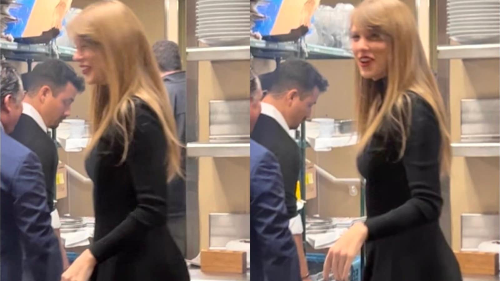 Taylor Swift deftly sneaks out of Beverly Hills hotspot to avoid paparazzi in viral video