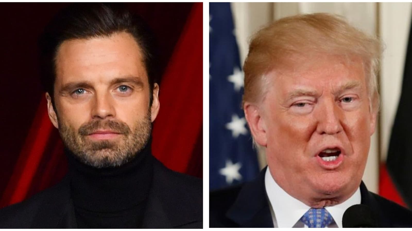 The Apprentice star Sebastian Stan calls Donald Trump a 'scared little man' ahead of Election Day