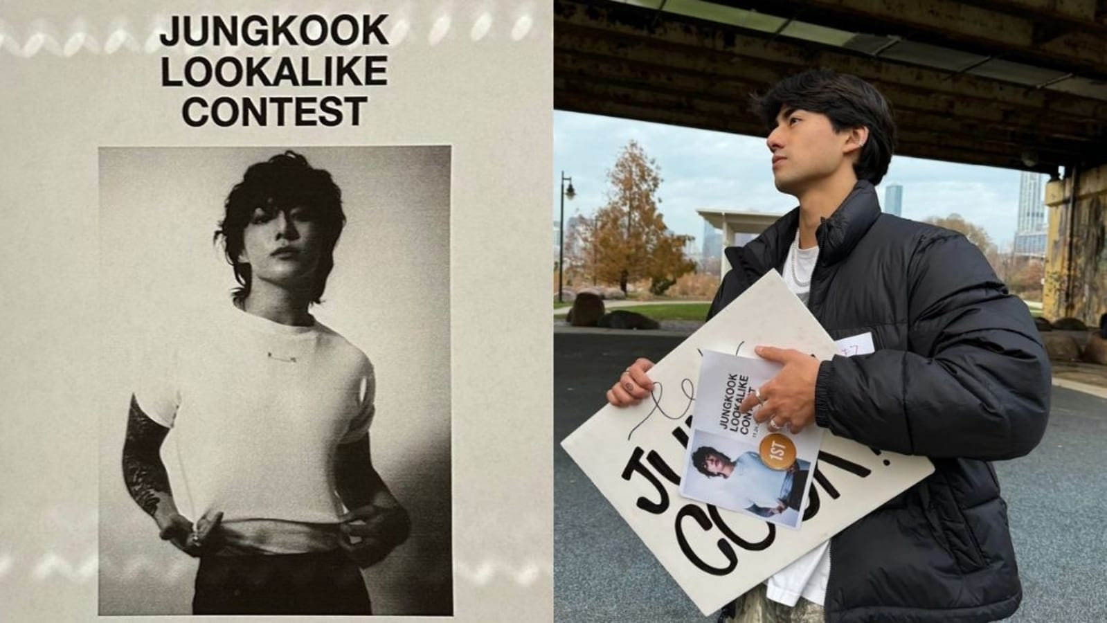 The winner of BTS’s Jungkook lookalike contest in Chicago is a very familiar face because ‘the lore is so deep’