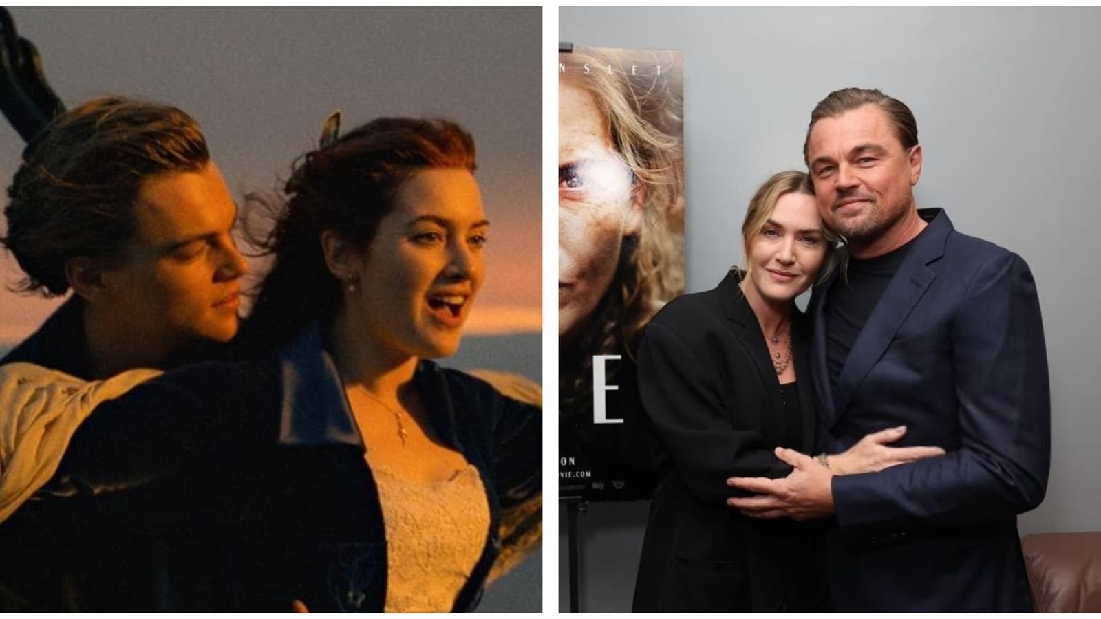 Titanic stars Leonardo DiCaprio, Kate Winslet reunite at LA screening of Lee; Fans call them their 'favorite couple'