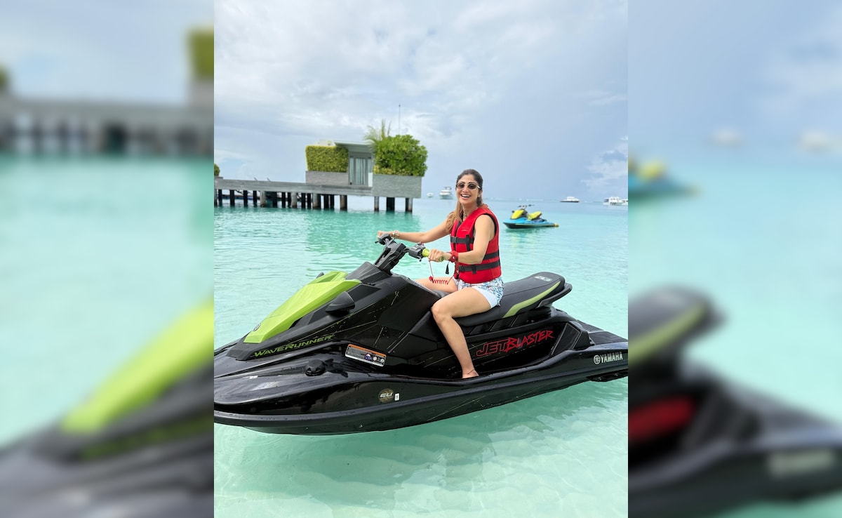 From Jet Skiing to Sushi, Shilpa Shetty’s Maldivian holiday was full of fun