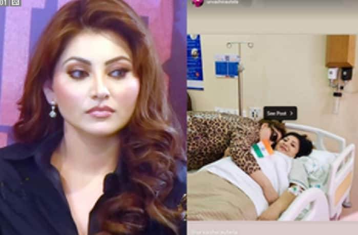 Urvashi Rautela’s mother unhealthy, shared photo from hospital; Requested Neutase to pray for him