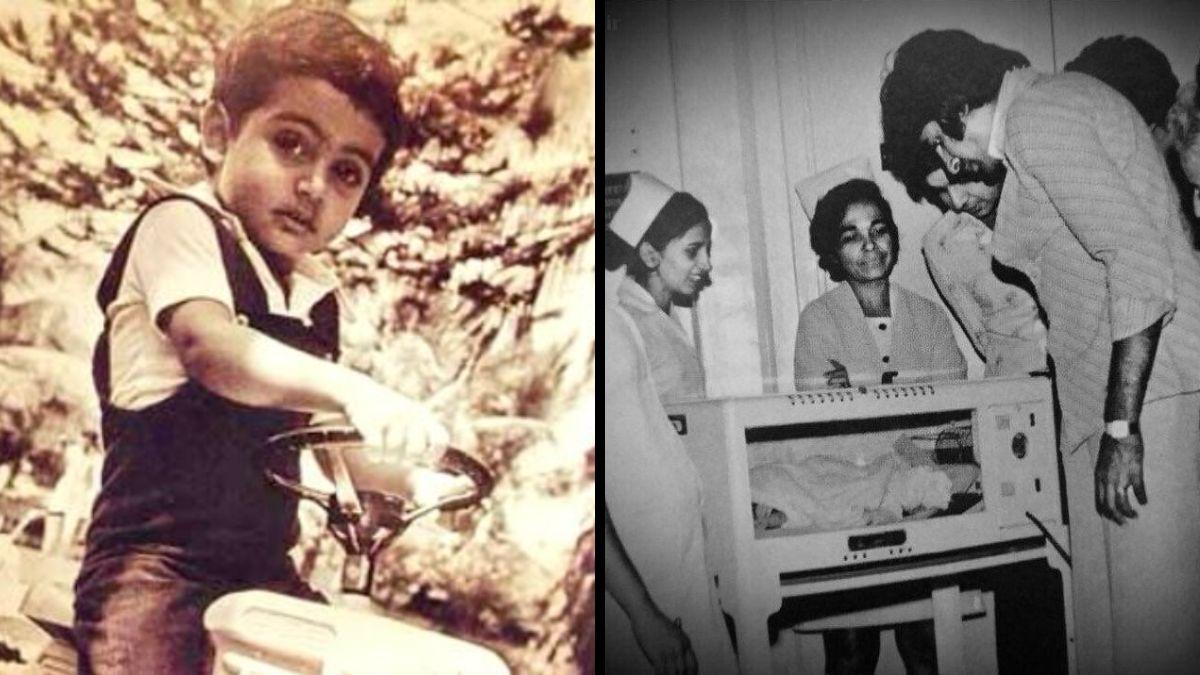 Aishwarya Rai, Big B share childhood pictures of Abhishek Bachchan on her 49th birthday