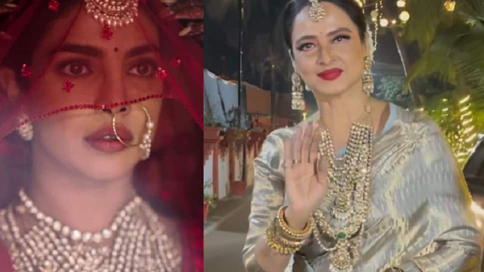 Did Rekha share Priyanka Chopras Wedding Necklace to participate in Siddharth Chopras marriage?