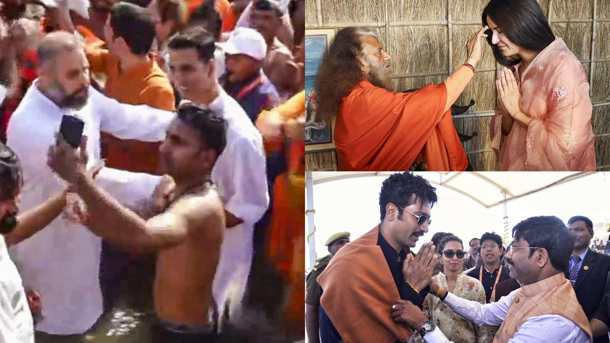 Maha Kumbh in 2025 Bollywood: from Akshay Kumar to Katrina Kaif, celebrities participating in Sangam